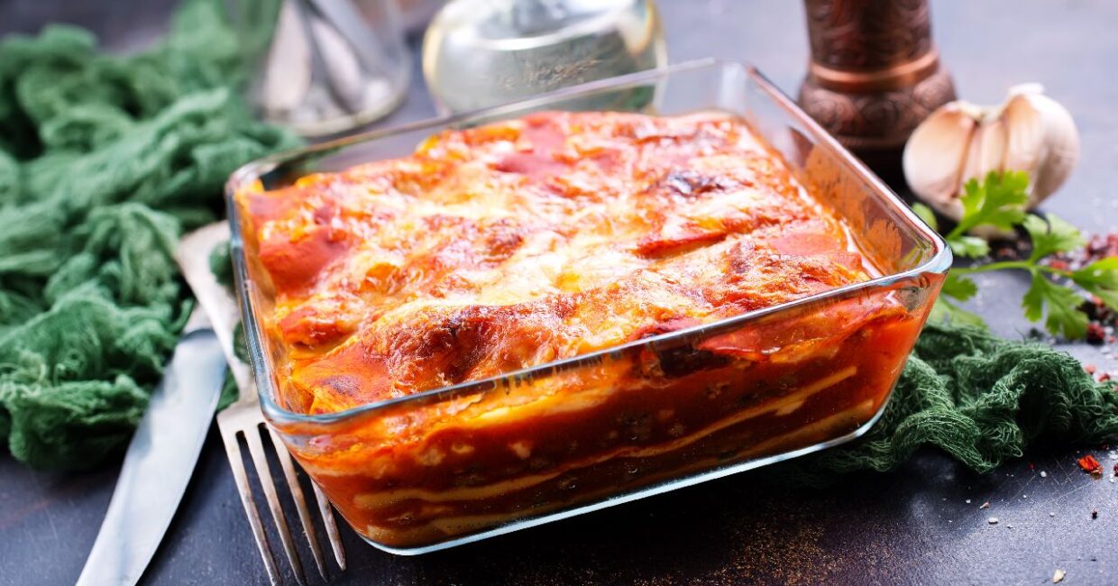Lasagne con ricotta e provola affumicata